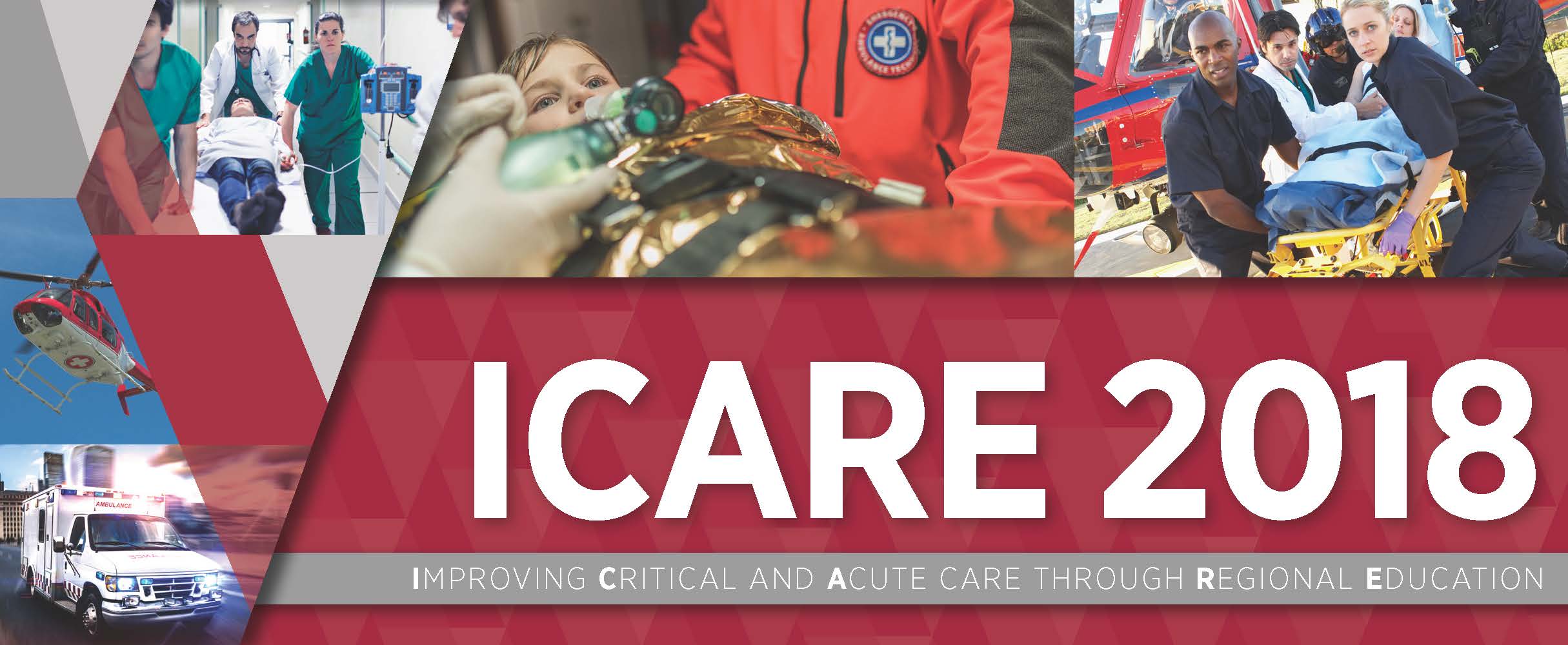 2018 Improving Critical and Acute Care through Regional Education (ICARE) Banner